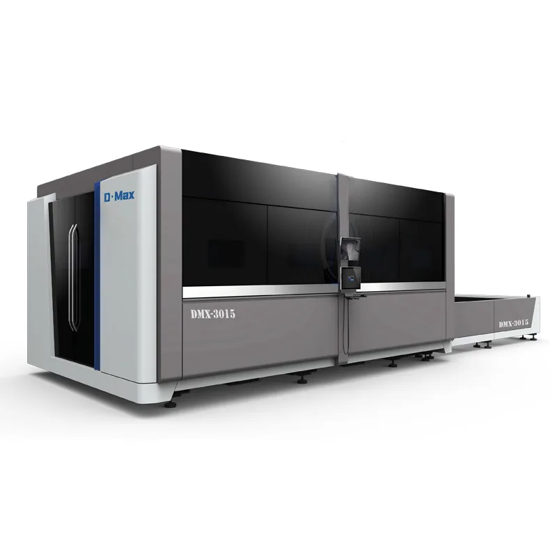 full cover metal fiber laser cutting machine