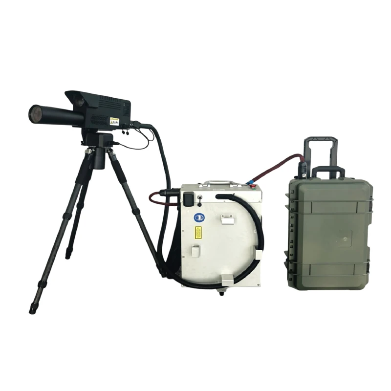 laser obstacle removing device