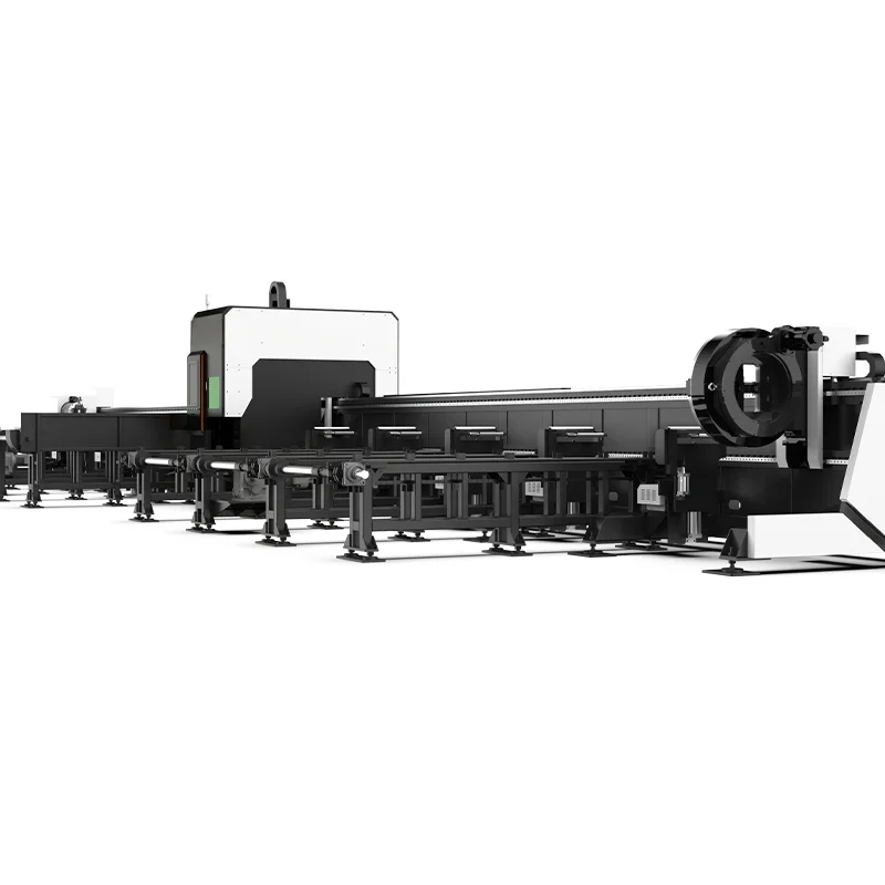 three chucks tube laser cutting machine